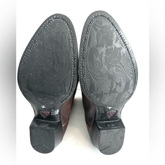 NWOT ARIAT WESTERN COWGIRL HERITAGE DISTRESSED BROWN WOMANS BOOTS  SZ 9B - Picture 4 of 16